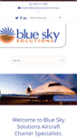 Mobile Screenshot of blueskysolutions.net.au